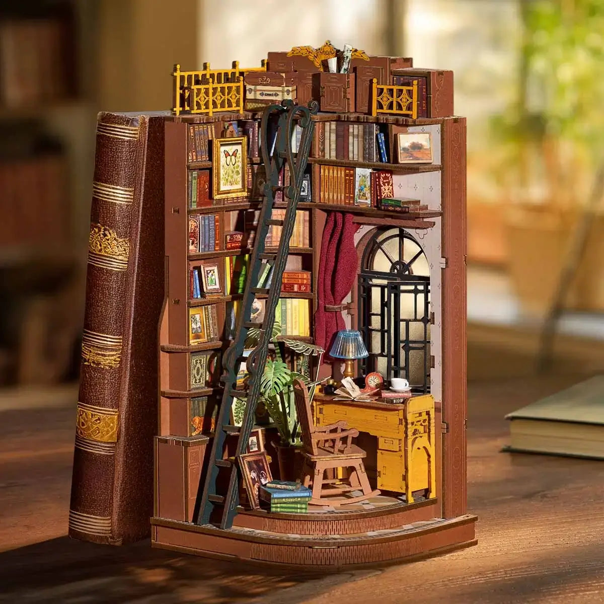 DIY Reading Nook Miniature Book Shelf Kit