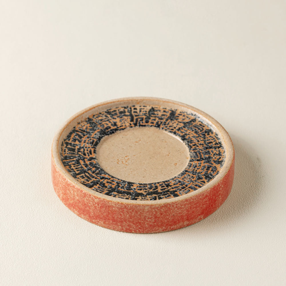 Dunhuang Dragon Girl Ceramic Gaiwan with Tray