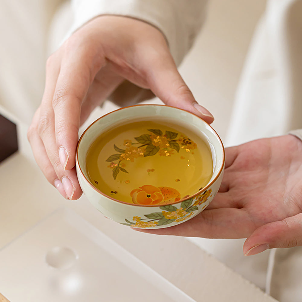 Osmanthus Koi Portable Travel Tea Set