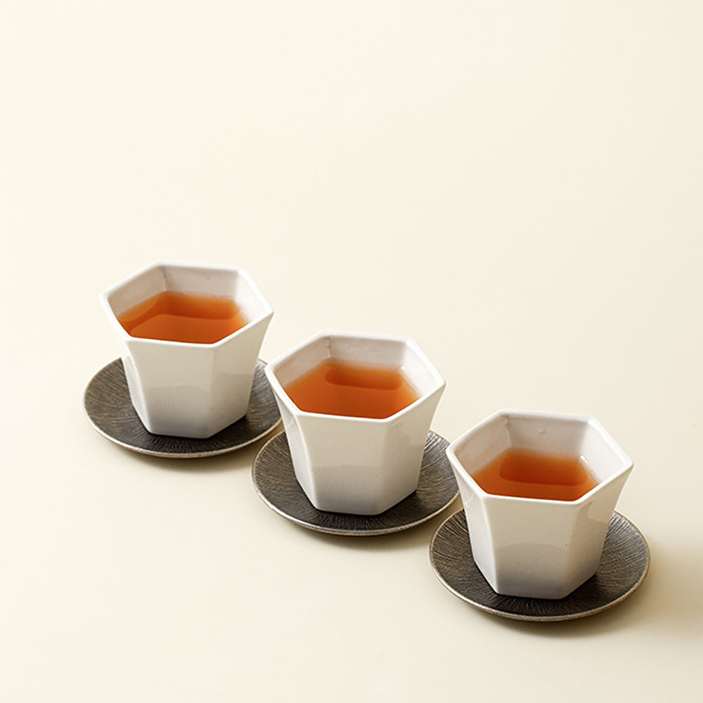 Portable Purple Clay and Ceramic Travel Tea Set