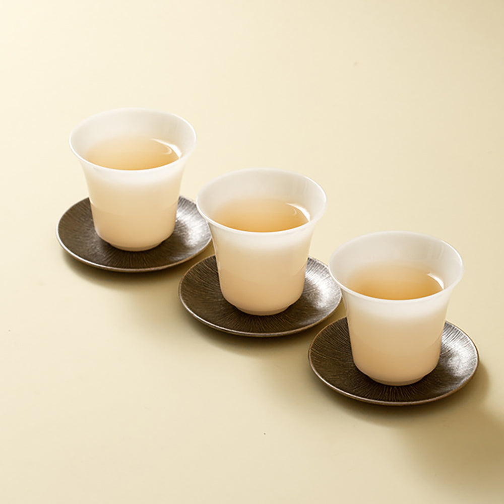Portable Pottery Travel Tea Set with Accessories