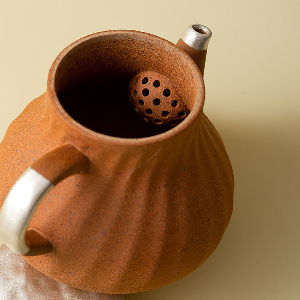 Portable Pottery Travel Tea Set with Accessories