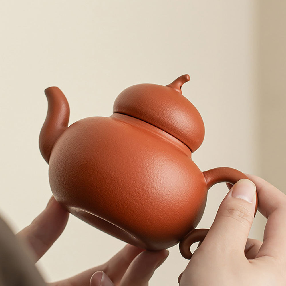 Zhu Ni Clay Gourd Tea Set with Gift Box