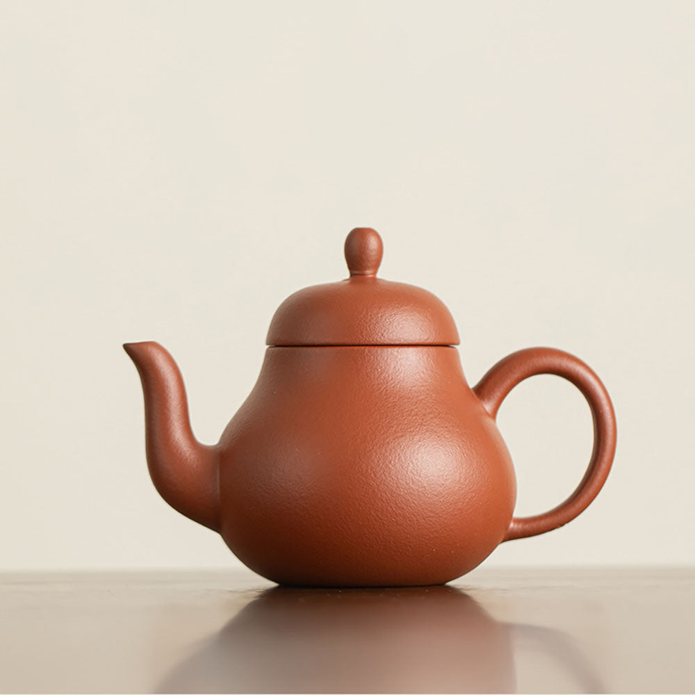 Yixing Purple Clay Four Seasons Tea Set with Teapot and Teacups
