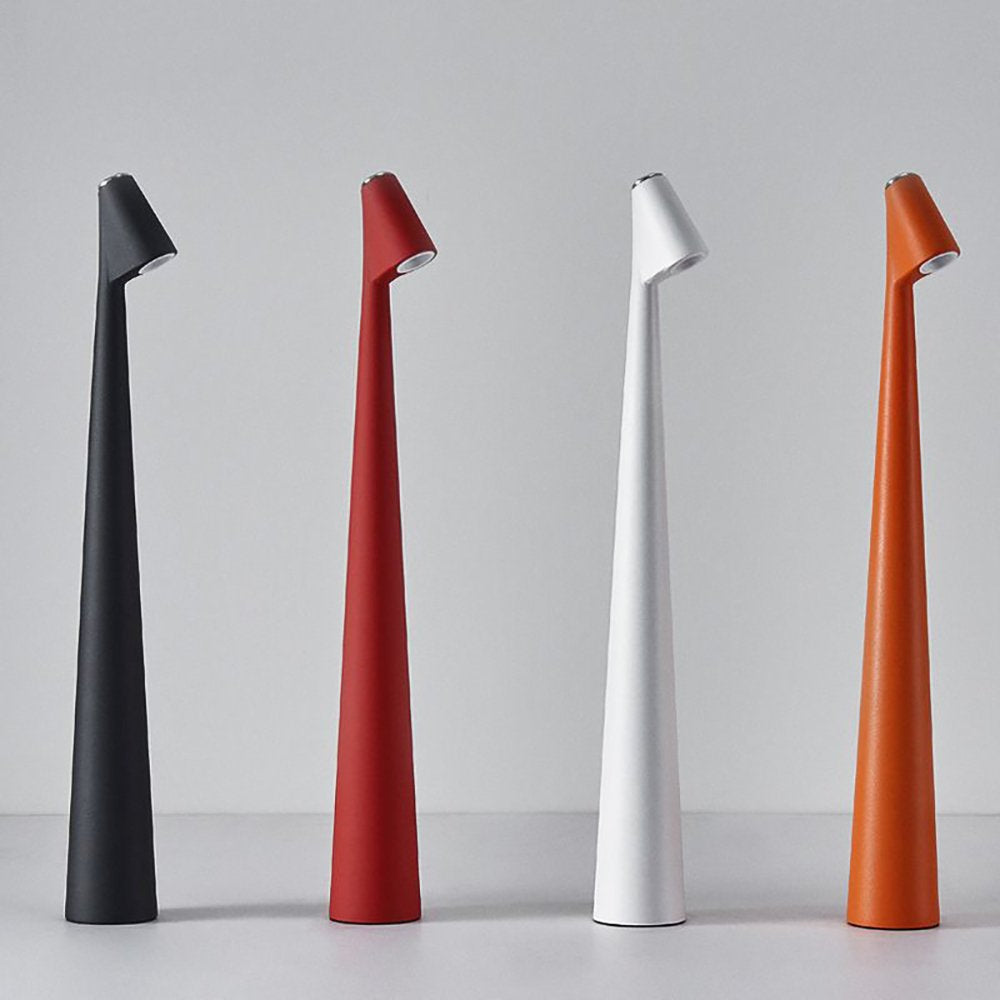 Wireless LED Table Lamp with Touch Dimmer and USB Rechargeable Design