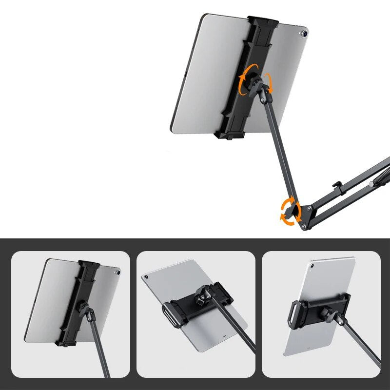 Adjustable Aluminum Tablet Holder Stand