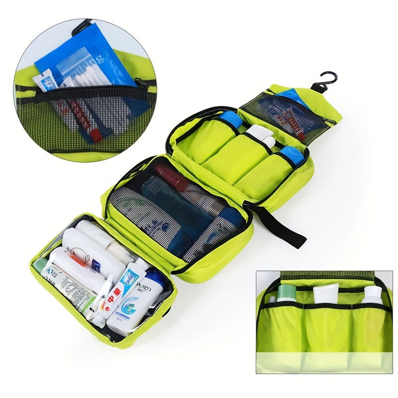 Compact Hanging Toiletry Organizer for Travel
