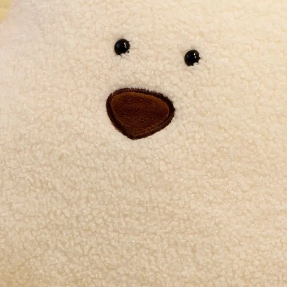 Teddy Bear Shaped Backrest Cushion