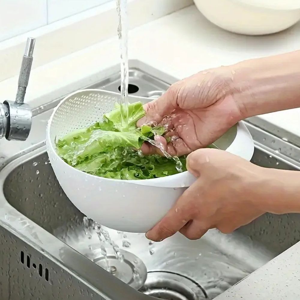 Terra Flow BPA-Free Wash & Drain Colander