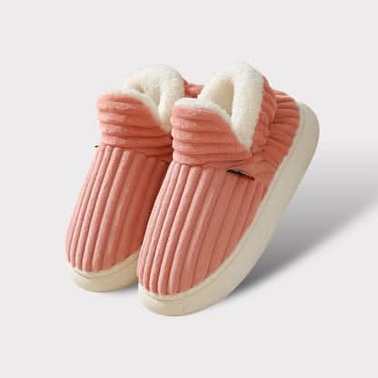Warm Fleece Indoor House Slippers for Men and Women