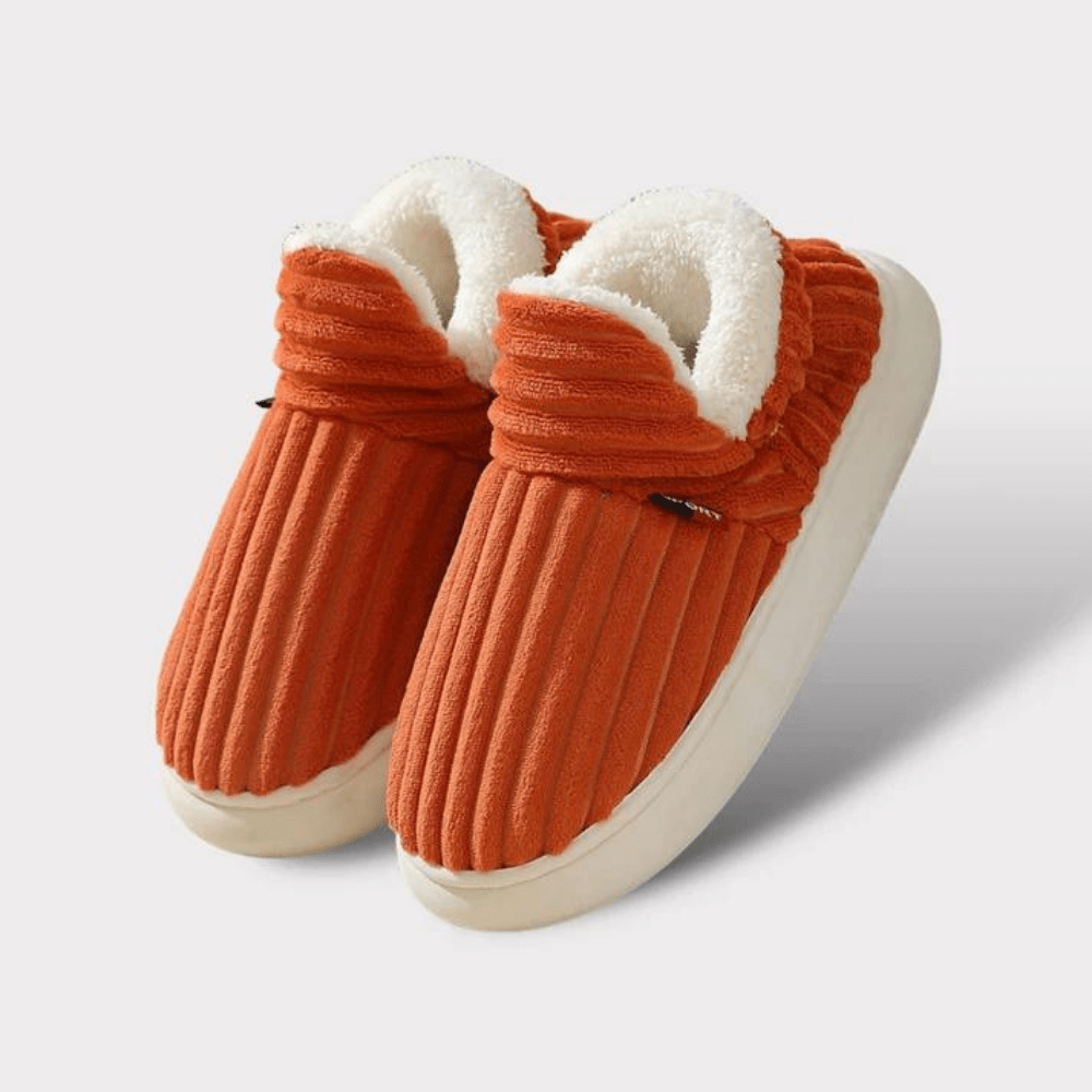 Warm Fleece Indoor House Slippers for Men and Women