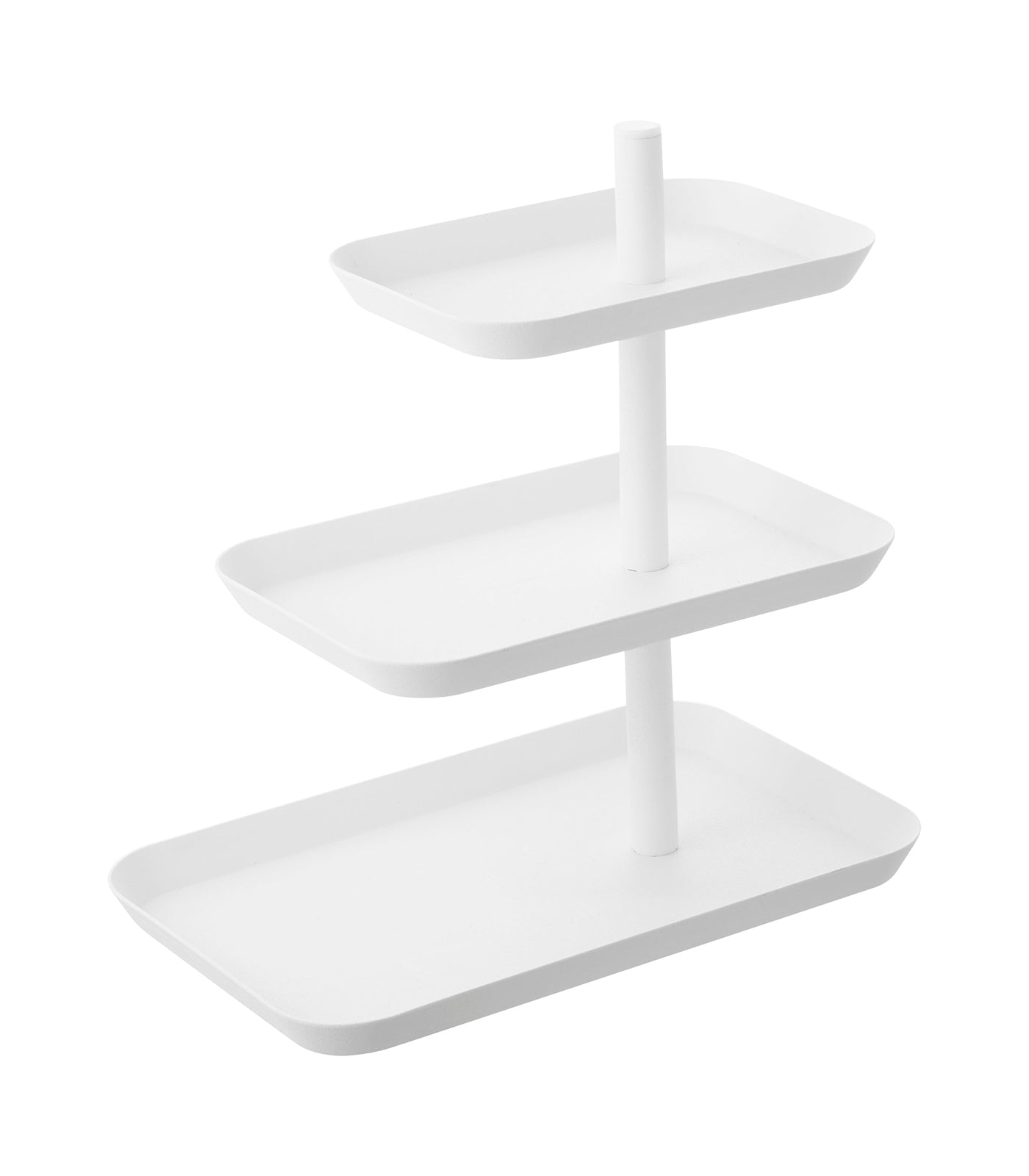 Three-Tier Revolving Metal Accessory Organizer