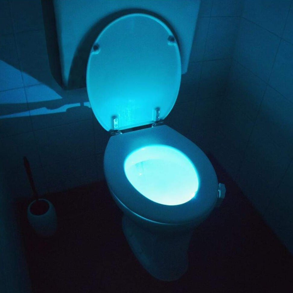 Motion Sensor Toilet Night Light with Color Options