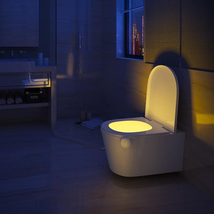Motion Sensor Toilet Night Light with Color Options