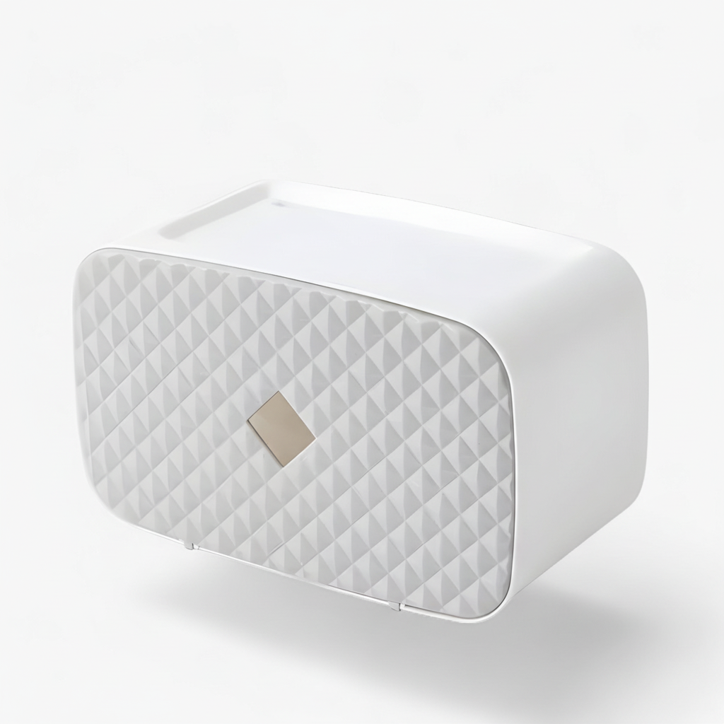 Waterproof Toilet Paper Dispenser with Shelf