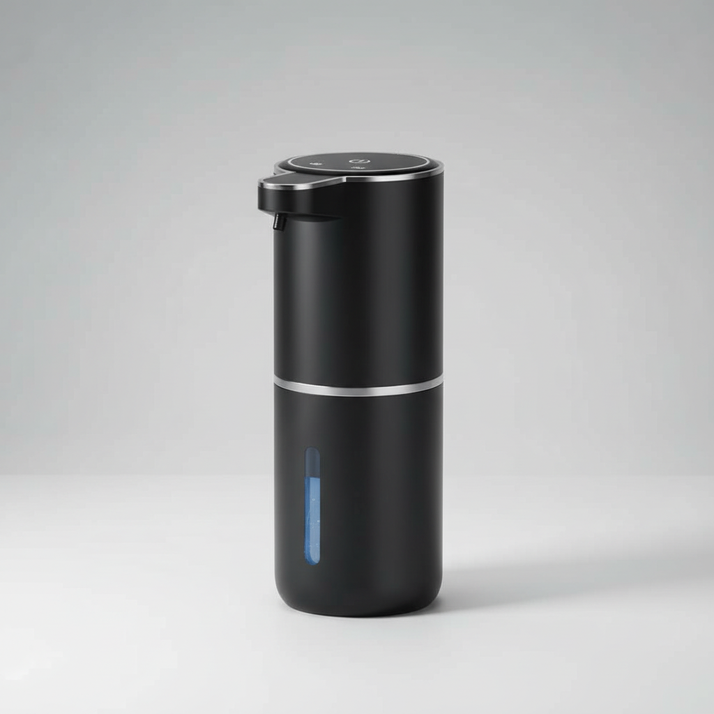 Touchless Rechargeable Foam Soap Dispenser with Adjustable Levels