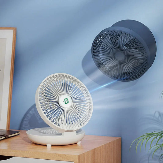 Portable USB Mini Fan with 3 Speed Settings and Foldable Design