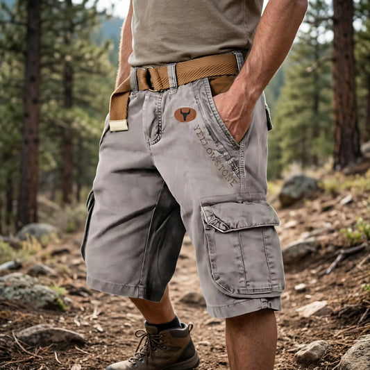 Roomy Cargo Shorts with Multiple Pockets for Men