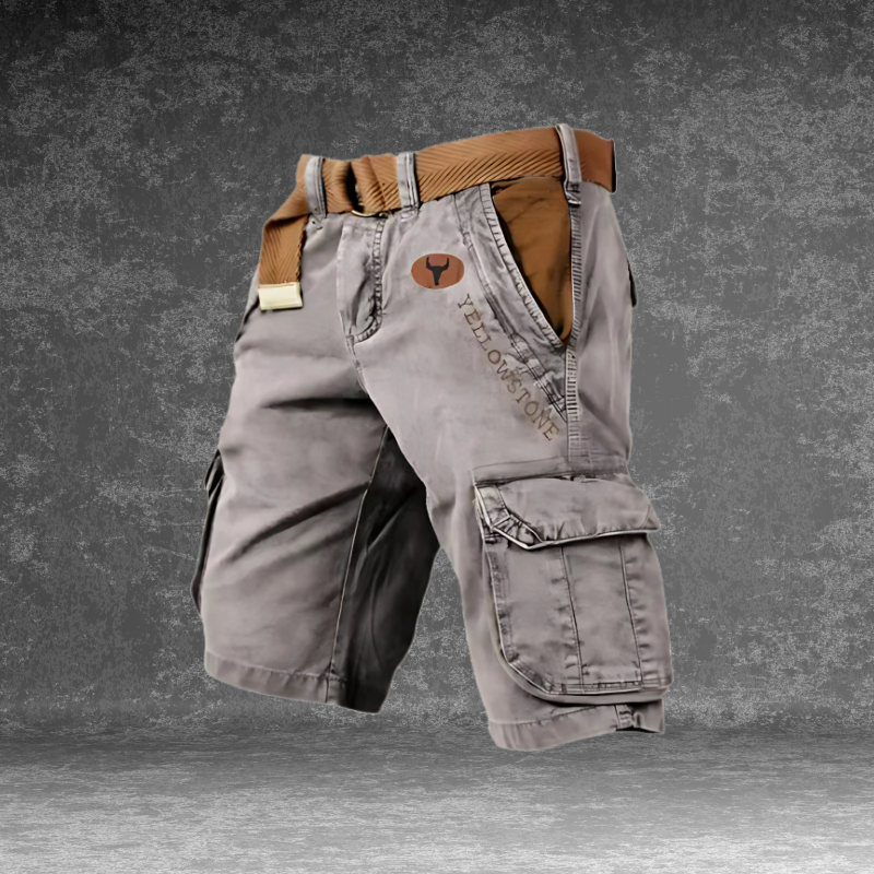 Roomy Cargo Shorts with Multiple Pockets for Men