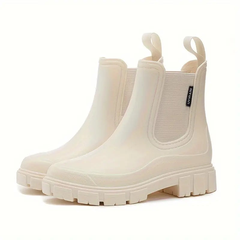 Fashionable Waterproof Rain Boots for Women