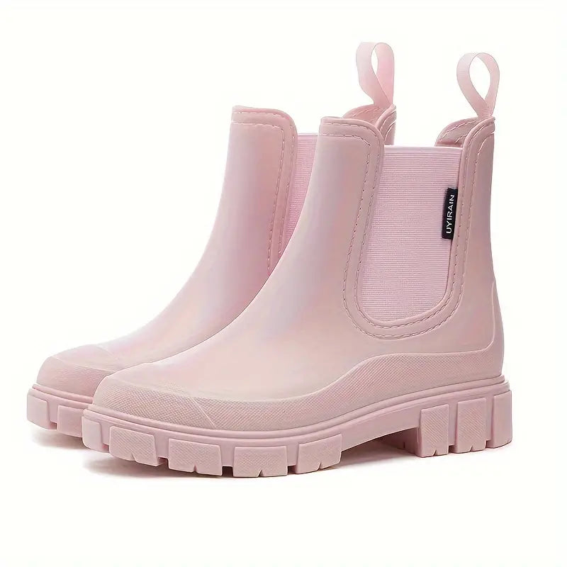 Fashionable Waterproof Rain Boots for Women