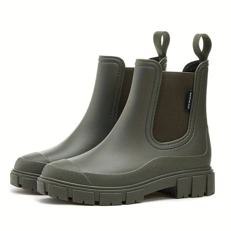 Fashionable Waterproof Rain Boots for Women