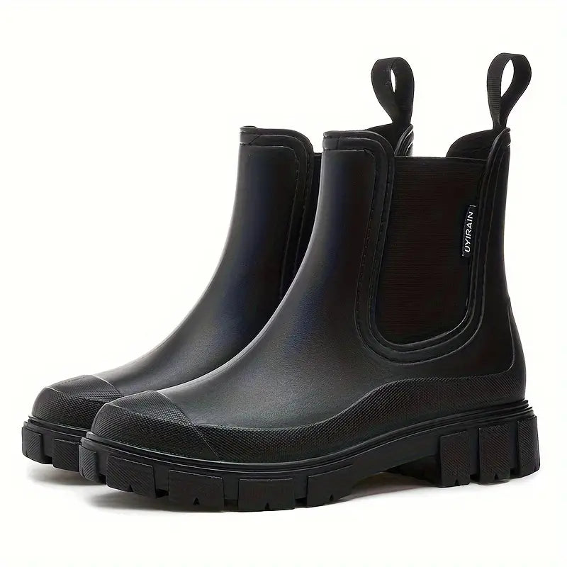 Fashionable Waterproof Rain Boots for Women
