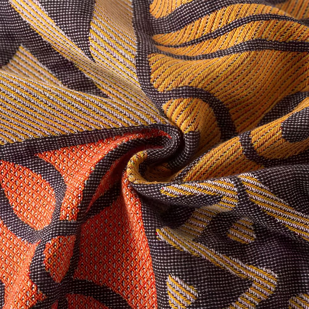 Reversible Tribal Patchwork Cotton Blanket with Tassels