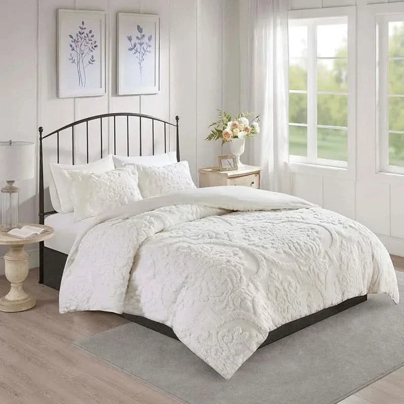 Cotton Duvet Cover and Pillowcase Set