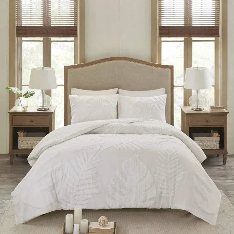 Cotton Duvet Cover and Pillowcase Set