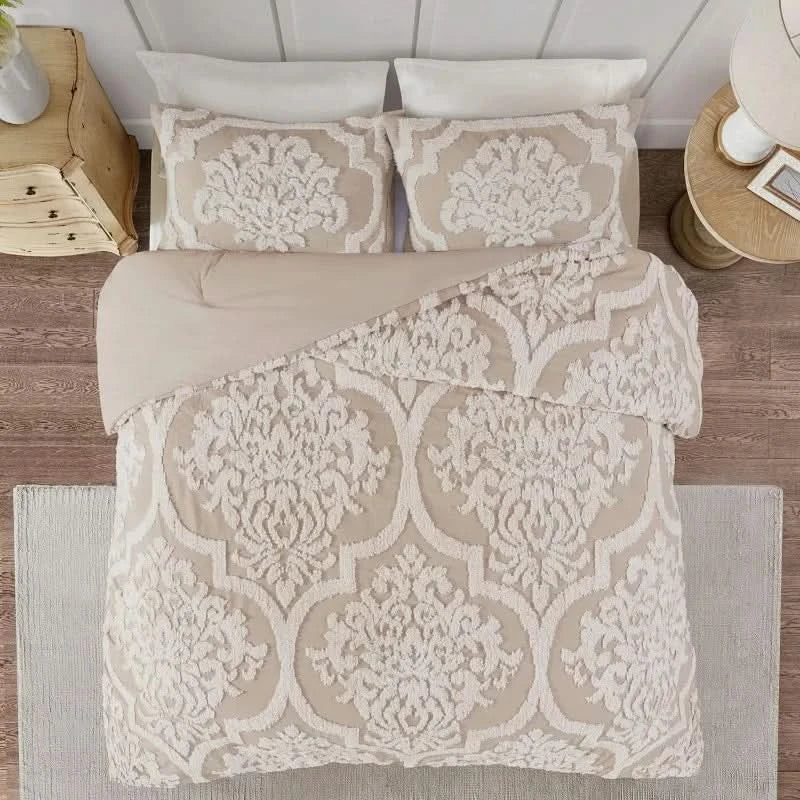 Cotton Duvet Cover and Pillowcase Set