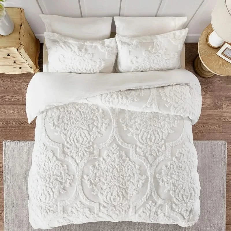 Cotton Duvet Cover and Pillowcase Set