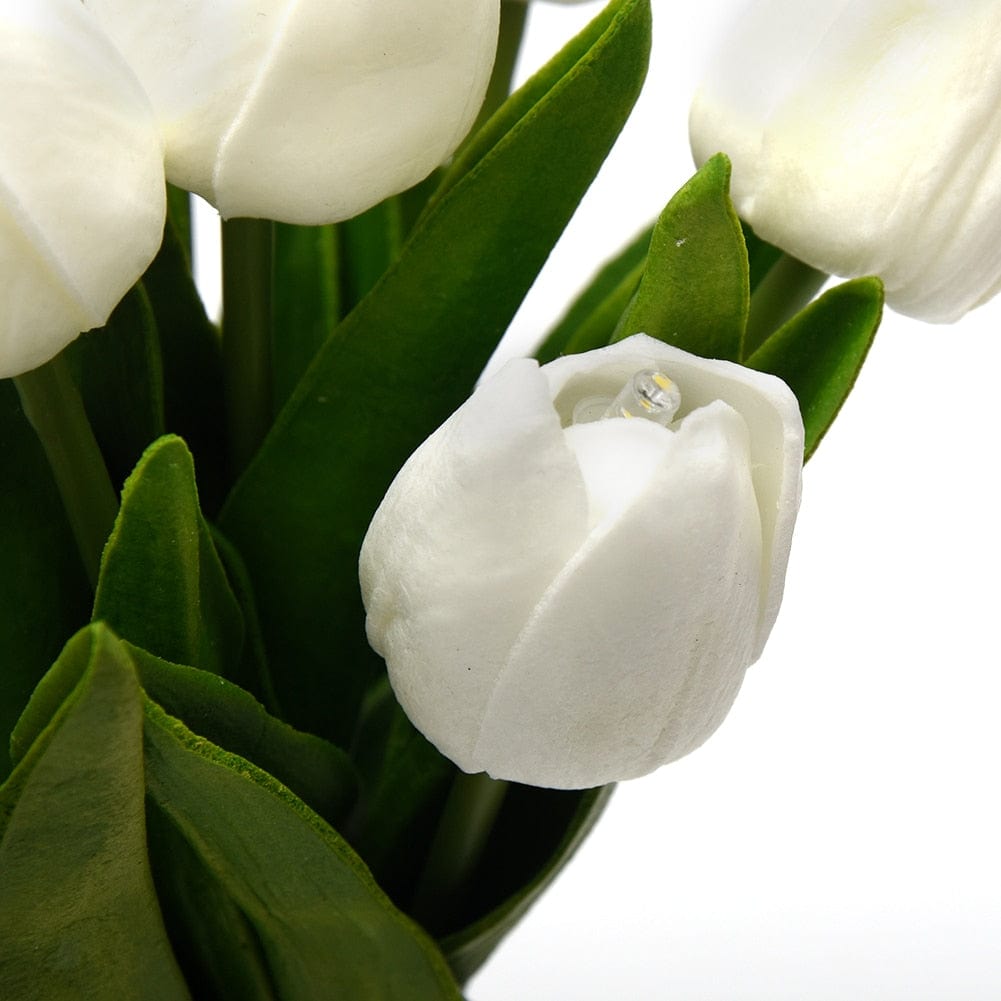 Tulip-Shaped LED Bedside Lamp