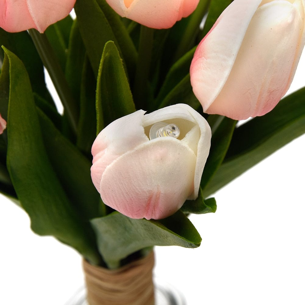 Tulip-Shaped LED Bedside Lamp