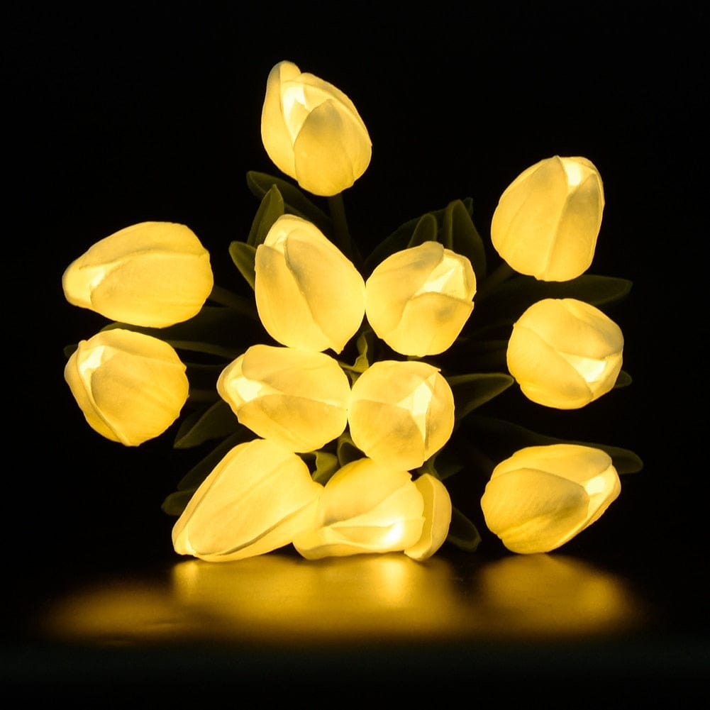 Tulip-Shaped LED Bedside Lamp