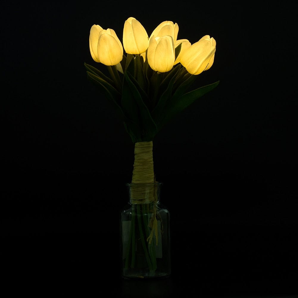 Tulip-Shaped LED Bedside Lamp