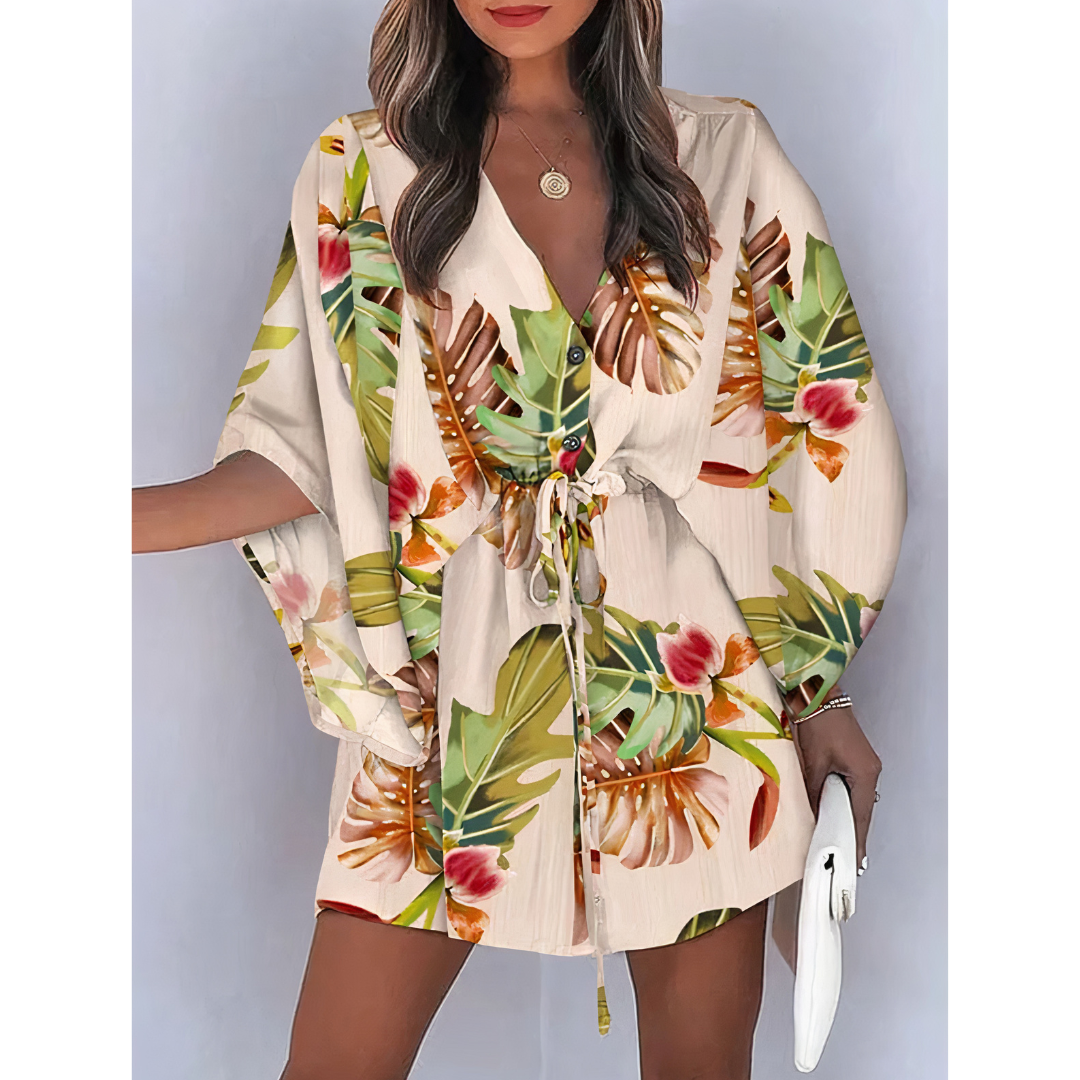 Alisha - Printed Summer Dress