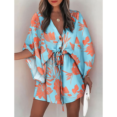 Alisha - Printed Summer Dress