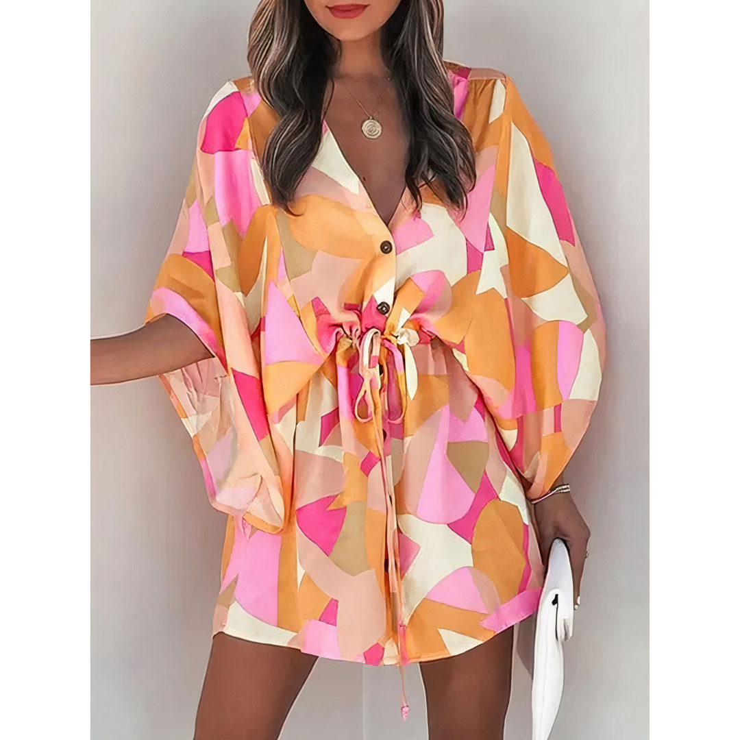 Alisha - Printed Summer Dress