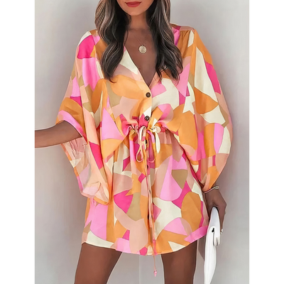Alisha - Printed Summer Dress
