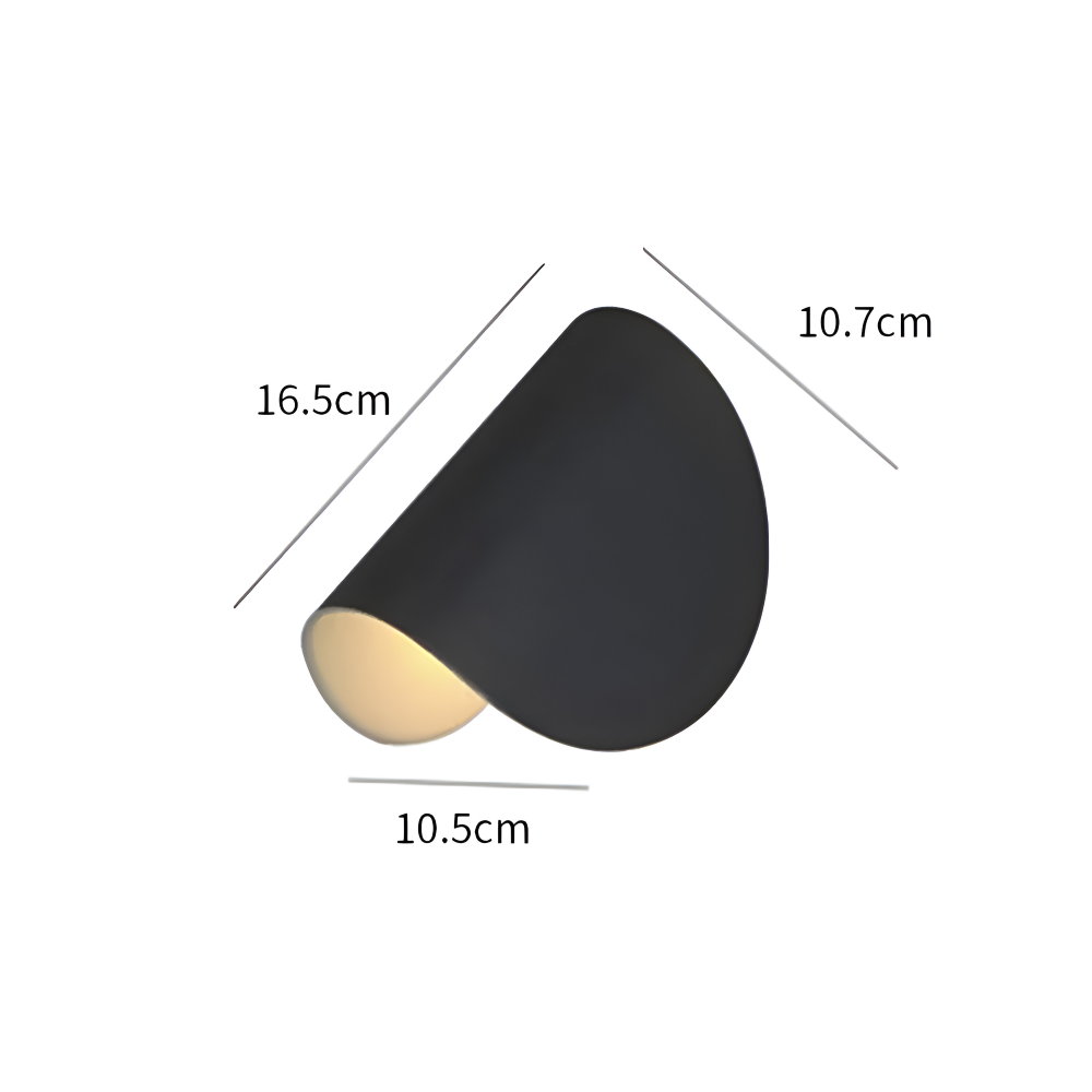 Adjustable Modern LED Wall Lamp with Rotatable Design