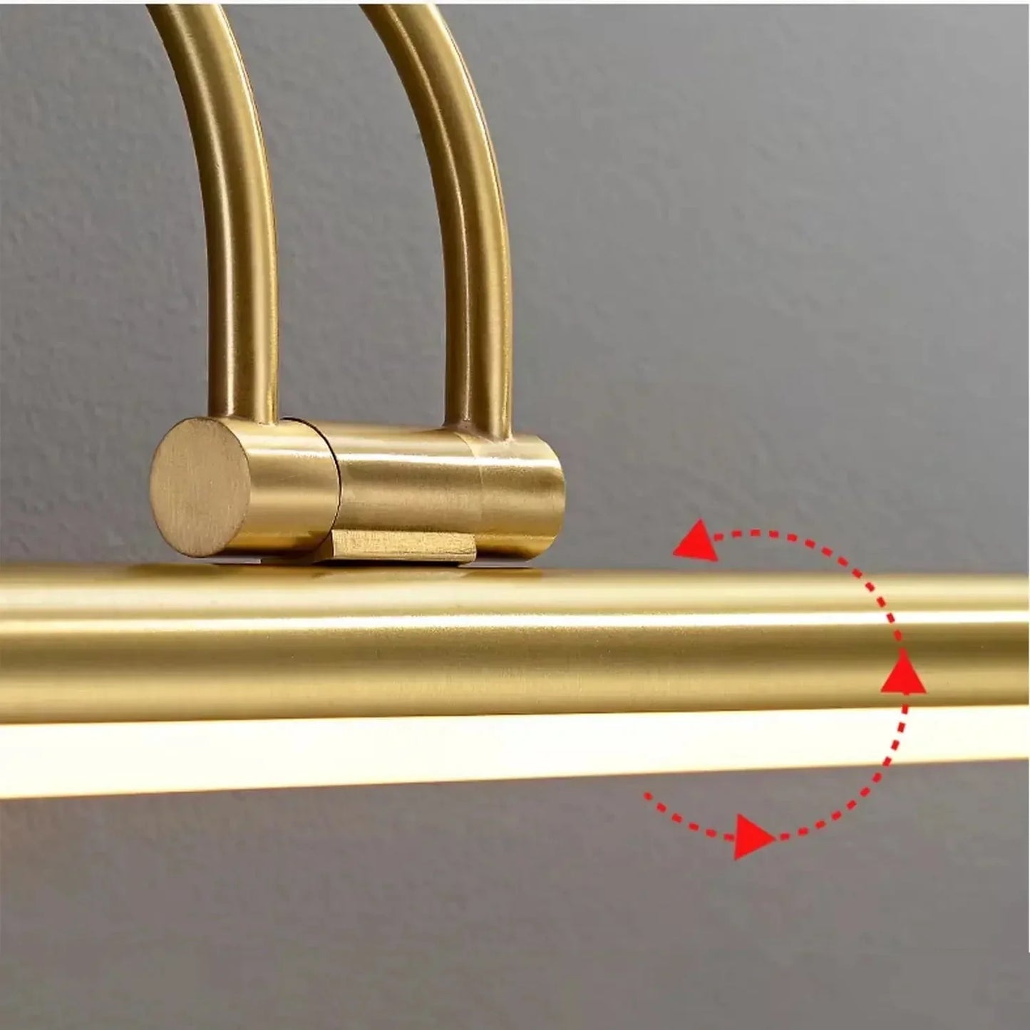 Gold Minimalist Picture Light for Art and Mirrors