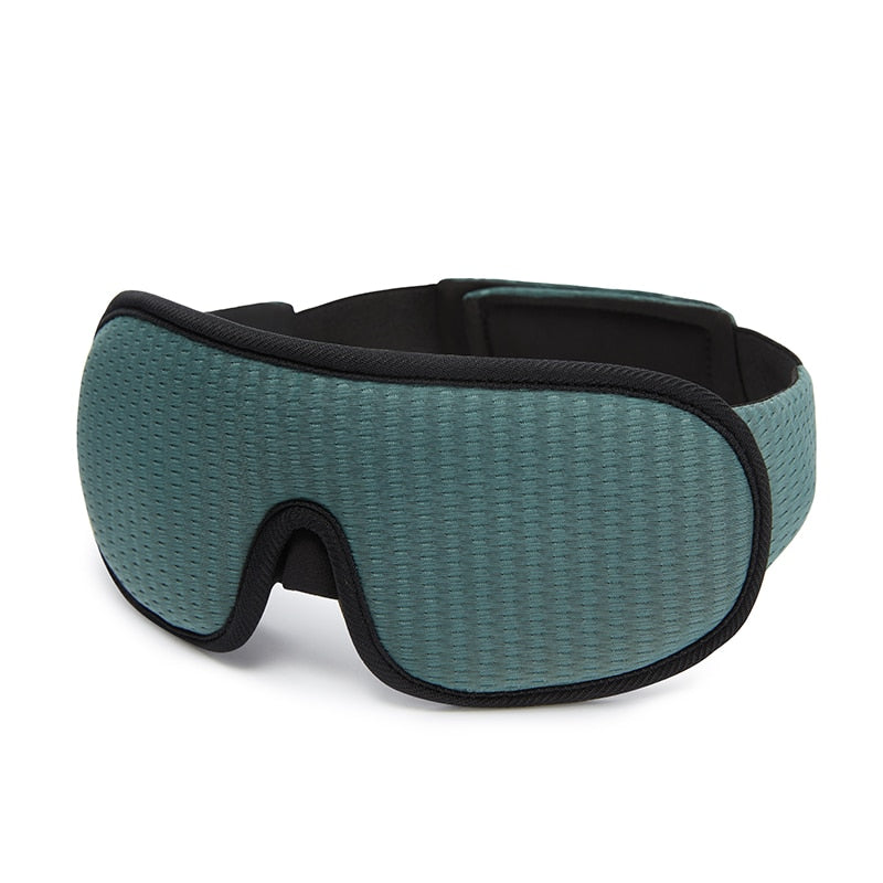 3D Light Blocking Sleep Mask with Soft Padded Fabric