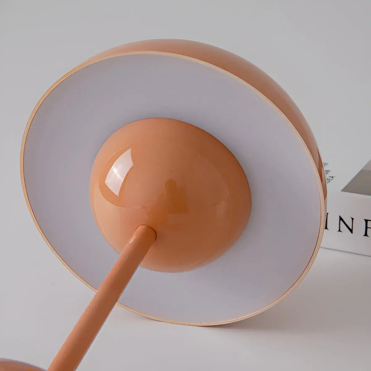 Scandinavian Adjustable Table Lamp with Gold Base