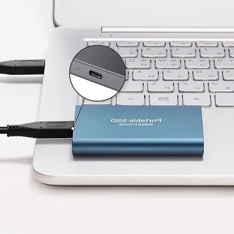 128GB Portable USB 3.1 External SSD