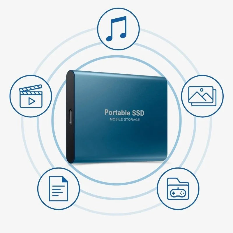 128GB Portable USB 3.1 External SSD