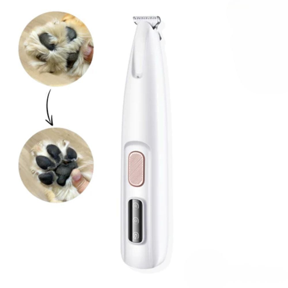 Ultra Quiet Pet Grooming Clippers with LED Light and Adjustable Speed