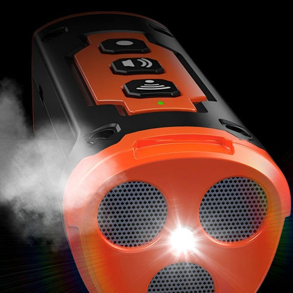Ultrasonic Dog Anti-Bark Device - Portable Training Tool with 49 ft Range