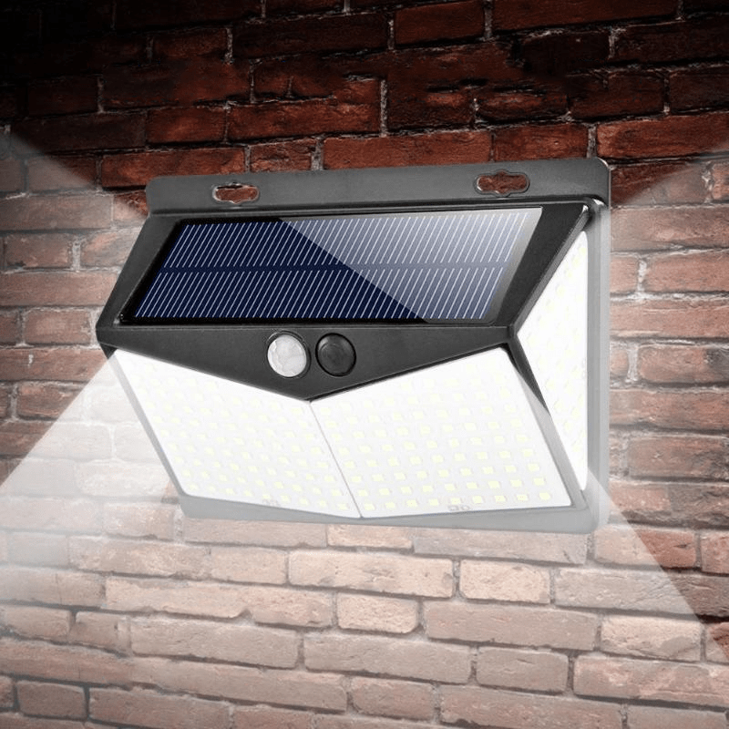 Solar Motion Sensor Outdoor Light with 3 Modes