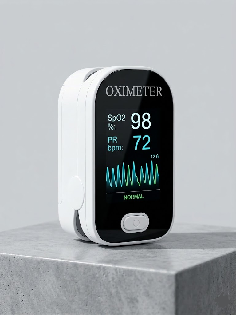 Non-Invasive Digital Fingertip Oximeter Monitor